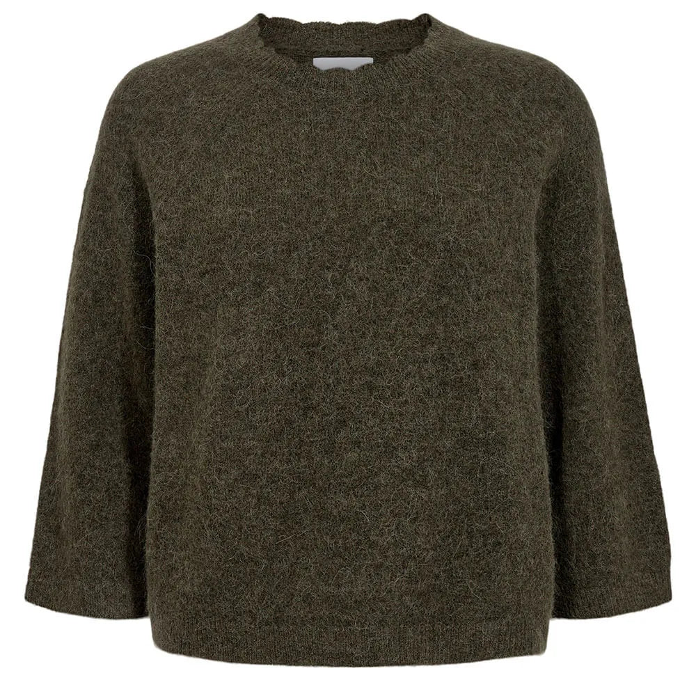 NÜMPH Nuriette Selma Pullover Grape Leaf