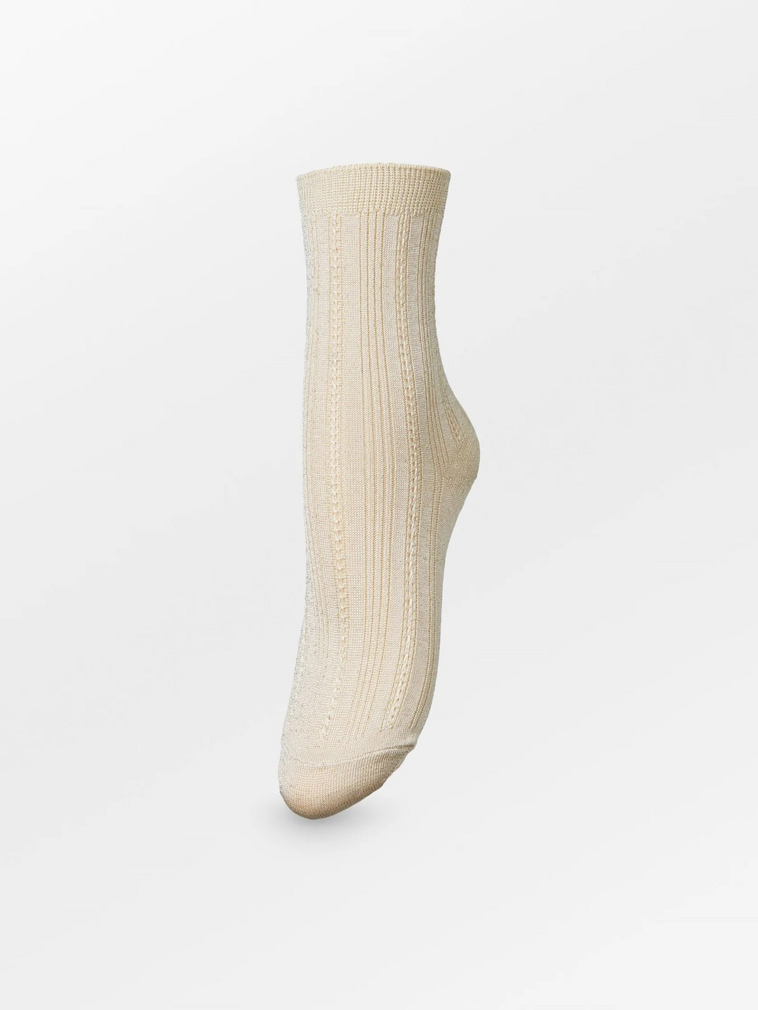 BECKSÖNDERGAARD Glitter Drake Sock Sand Dollar