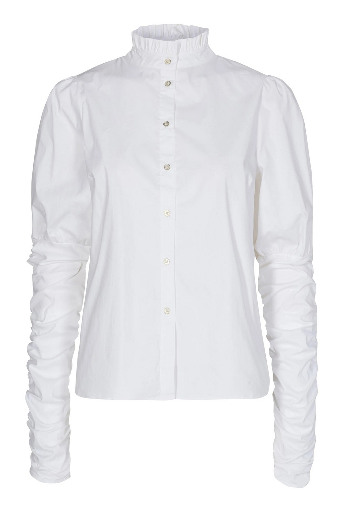 CO´COUTURE SandyCC Poplin Puff Shirt White