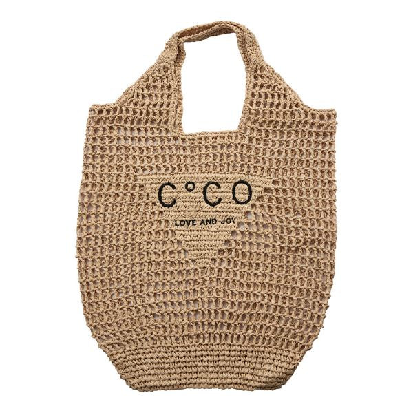 CO´COUTURE CocoCC Straw tote bag