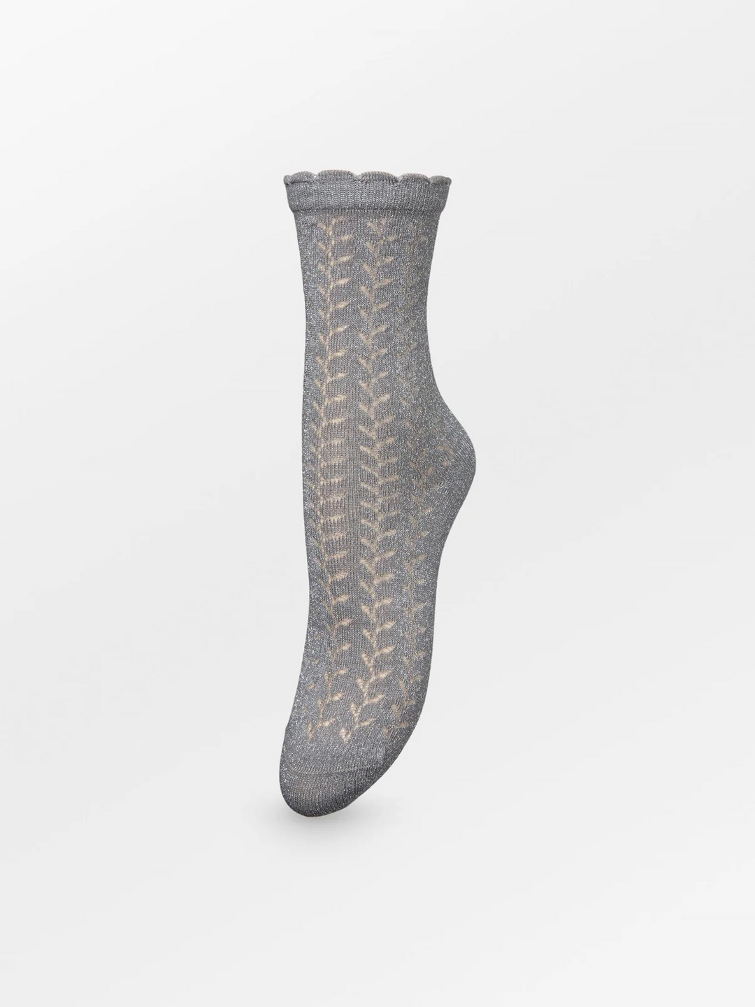 BECKSÖNDERGAARD Leomy Cotta Sock Smoked gray