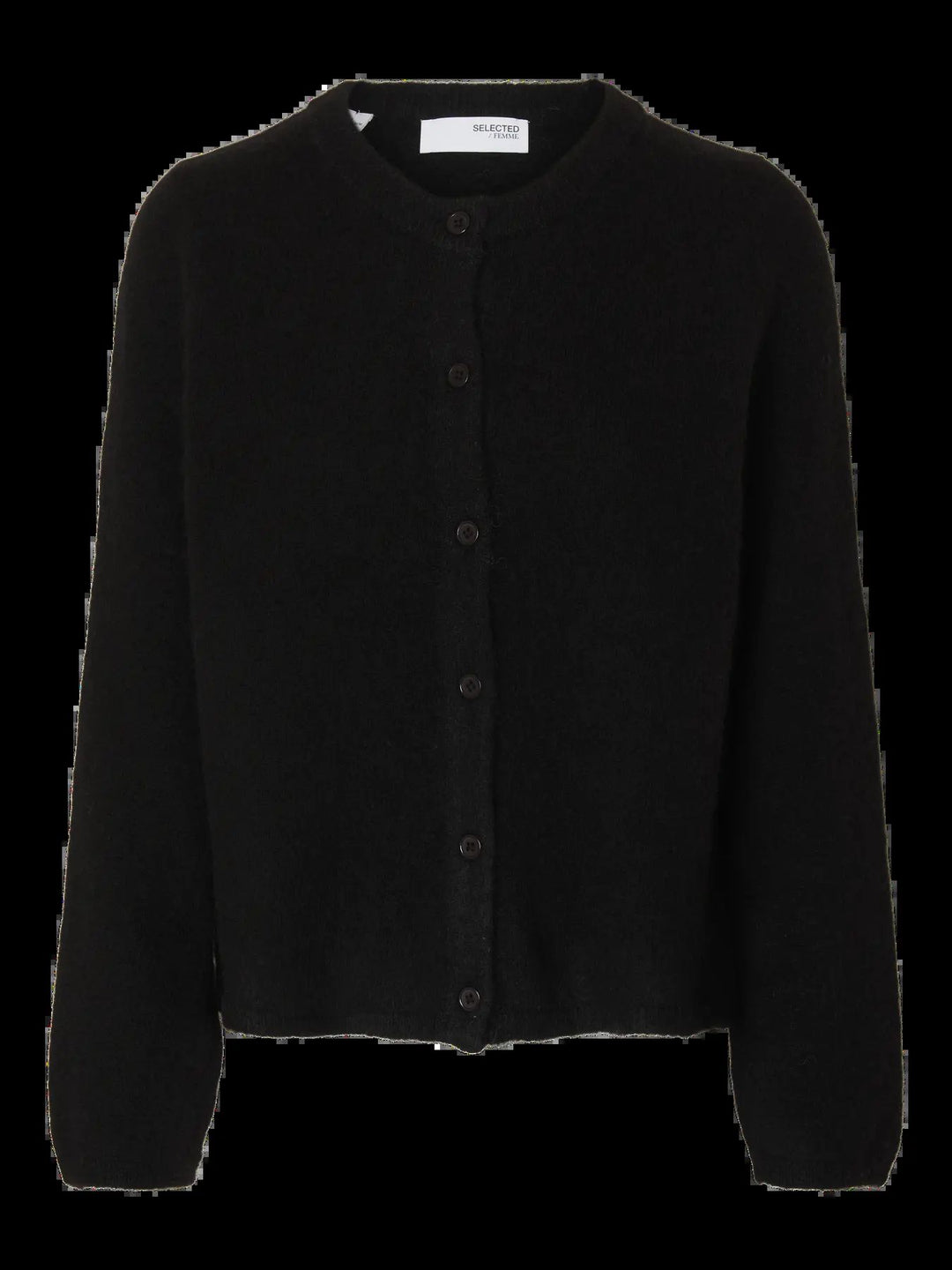 SELECTED Lulu New LS Knit Cardigan Noos Black