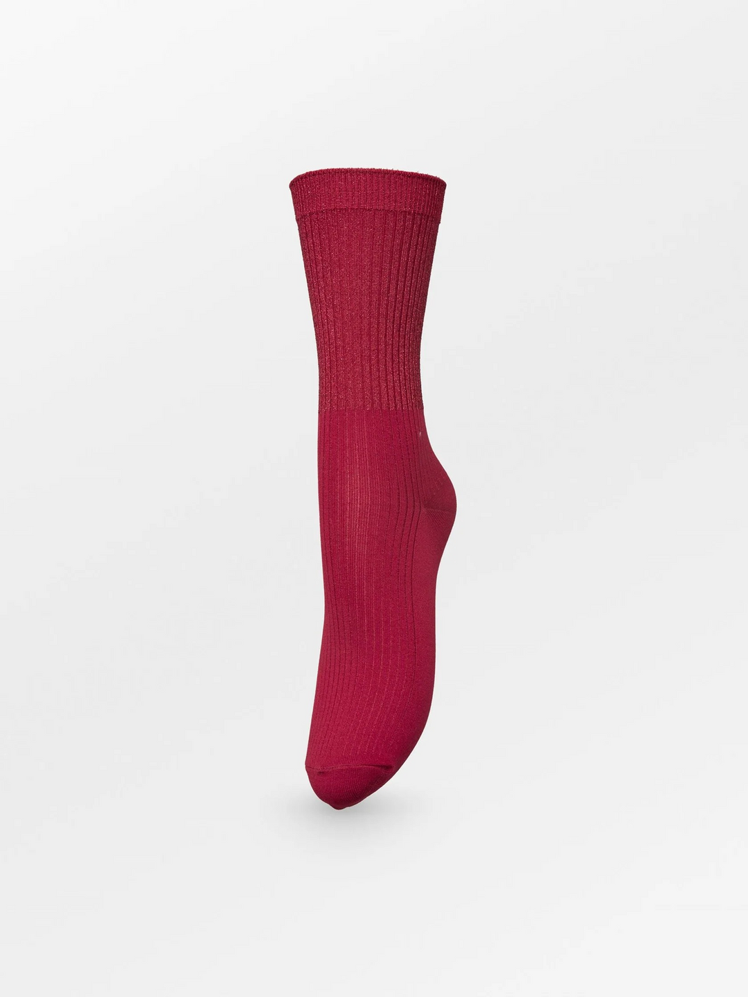 BECKSÖNDERGAARD Grady Glitter Sock Tibetan Red