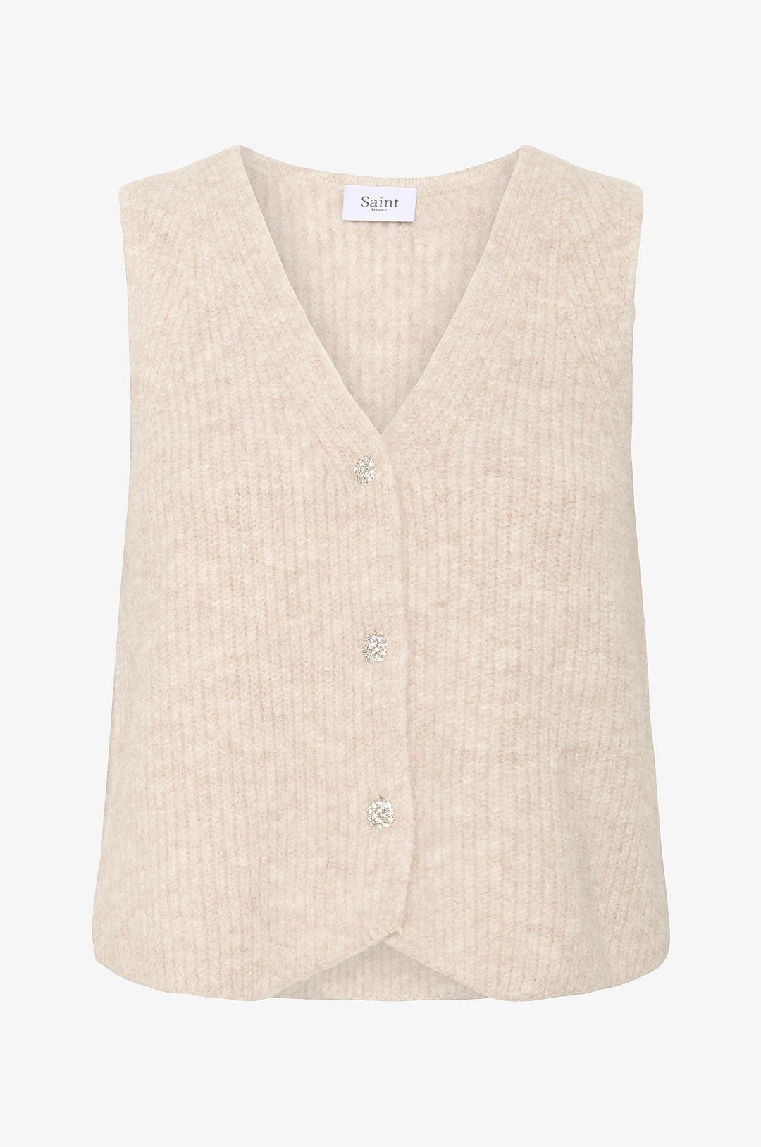 SAINT TROPEZ XenyaSZ Vest Crystal Gray Mel