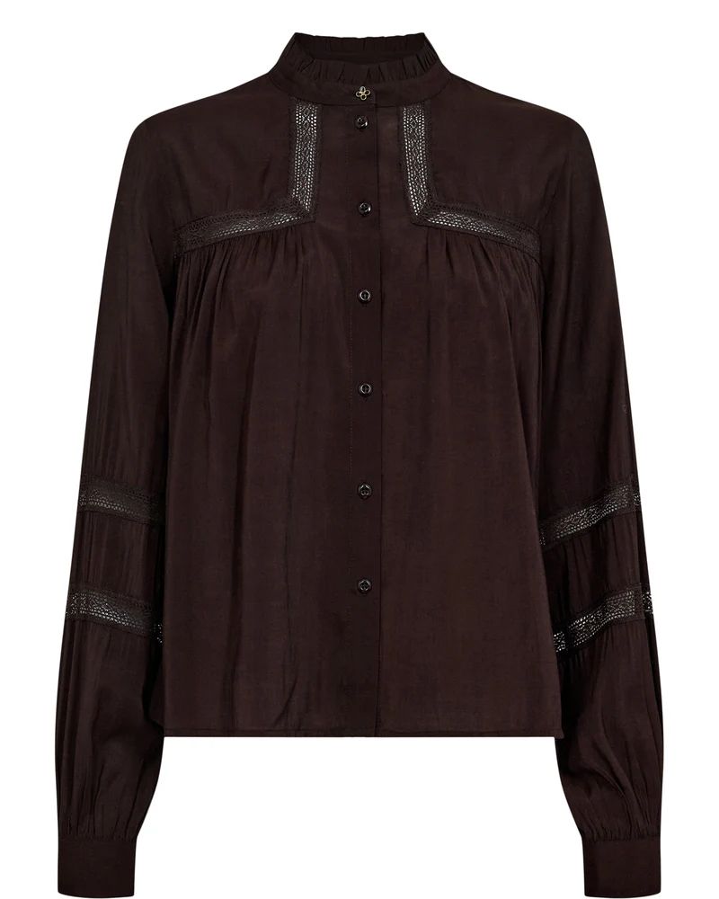 NÜMPH NURIKA SHIRT Black Coffee