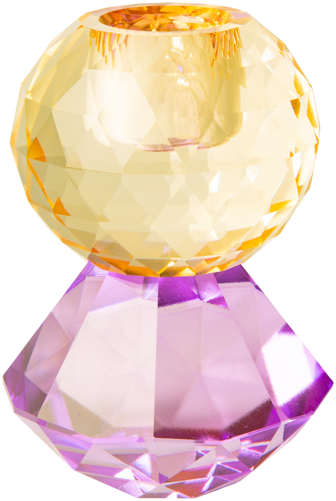C’EST BON Krystallysholder Lysebrun/Violet