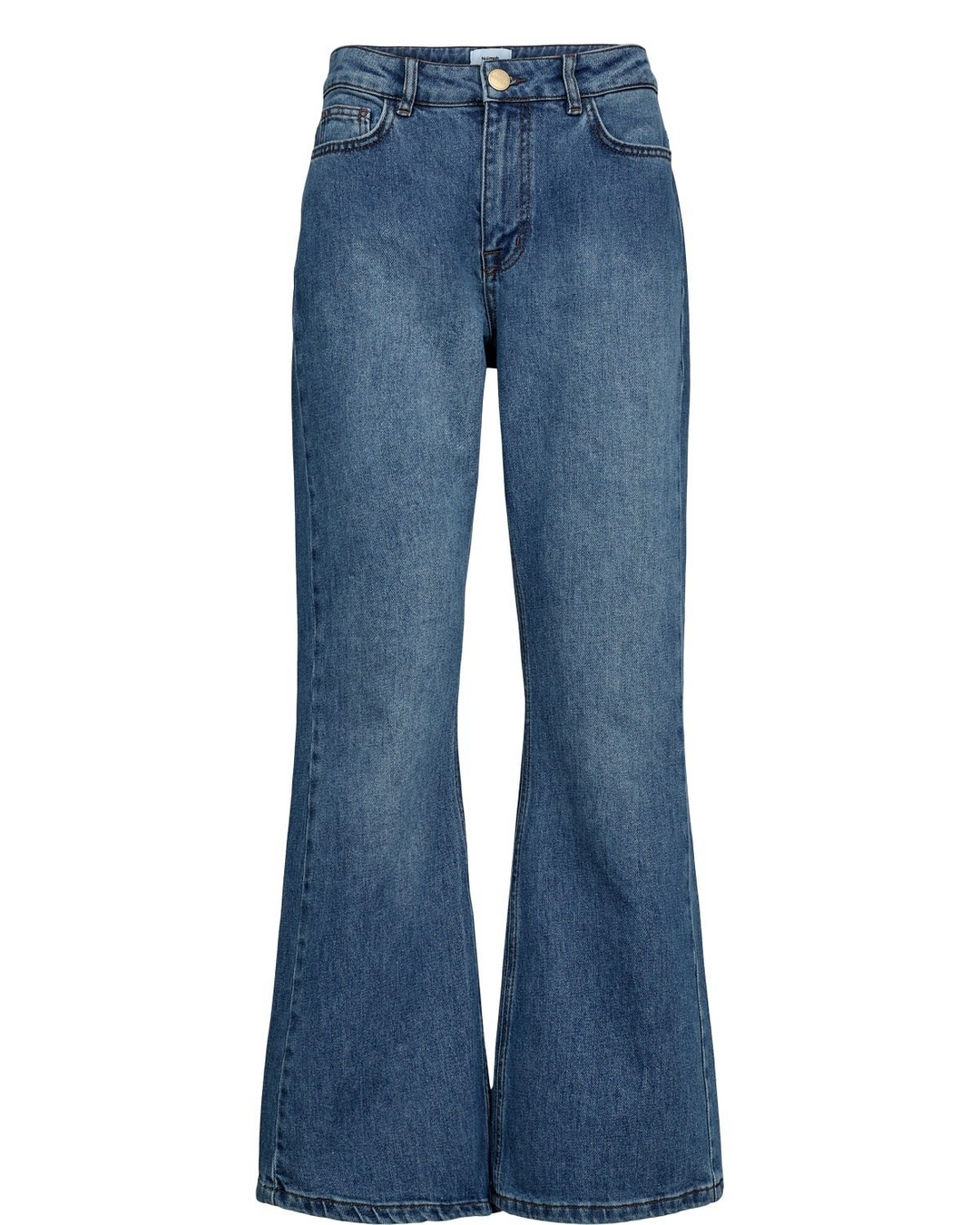 NÜMPH NUlondon Jeans Short Med. Blue Washed Denim