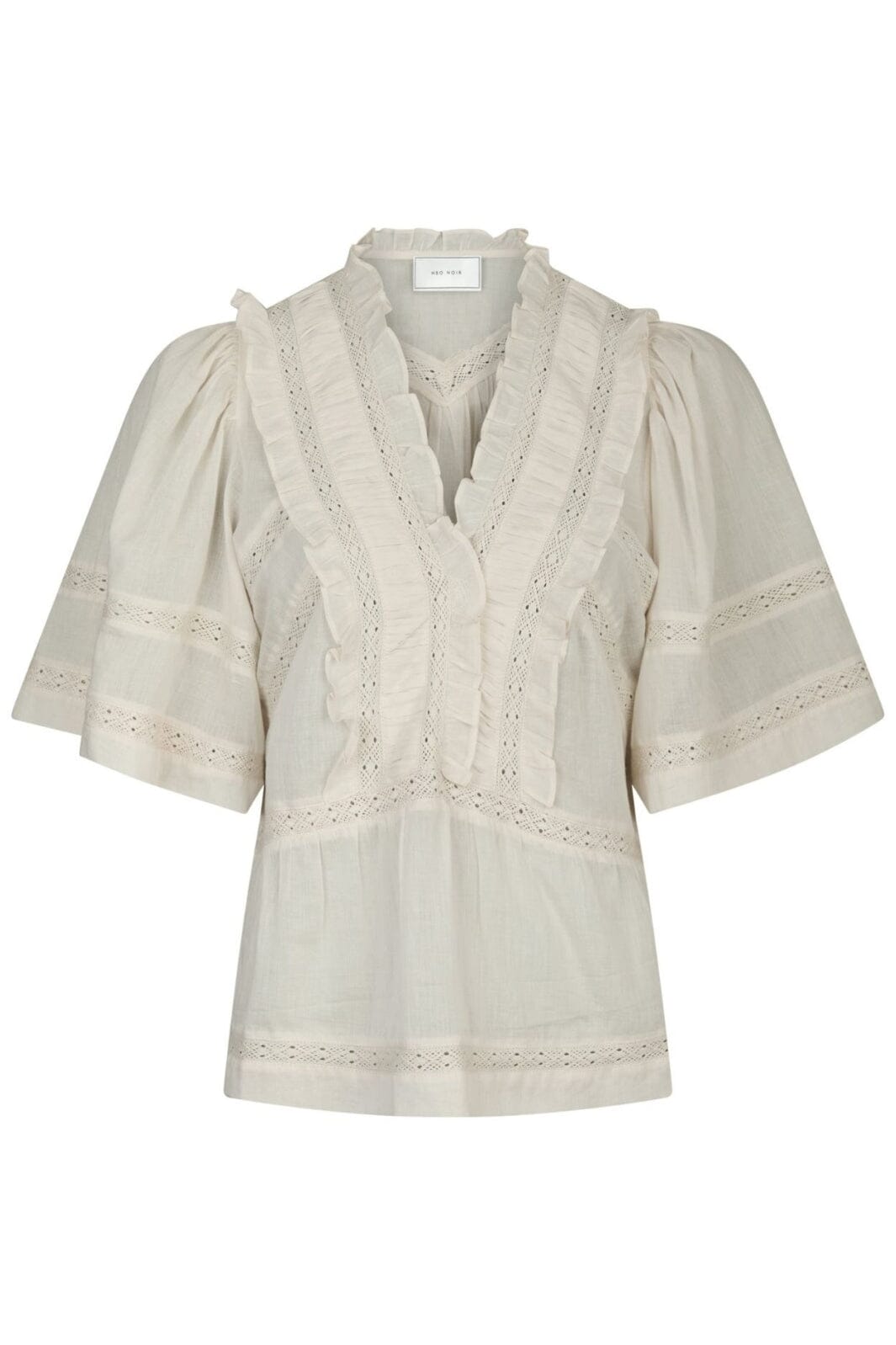 NEO NOIR Evienne S Voile Top Ivory