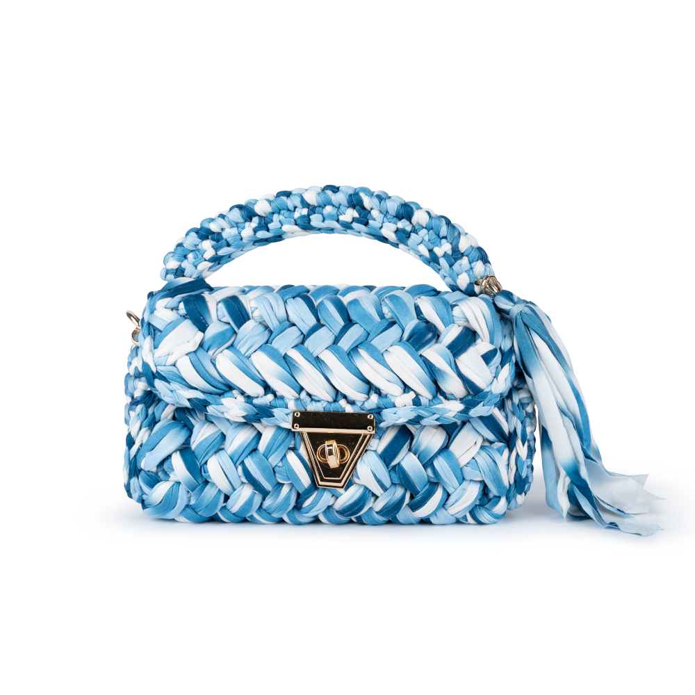SUI AVA Anna Multi Bag Blue/Silver