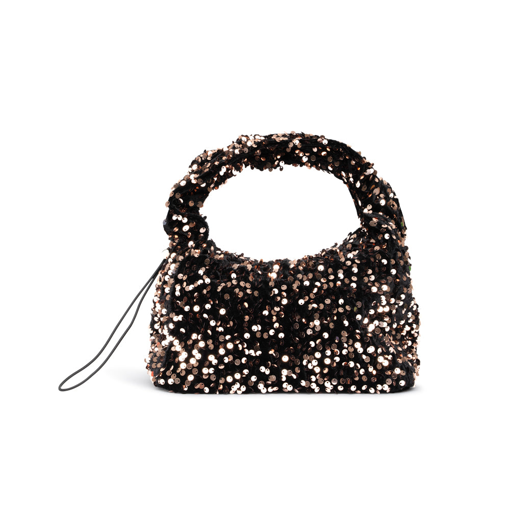 SUI AVA Anne Sequins Bag Brown