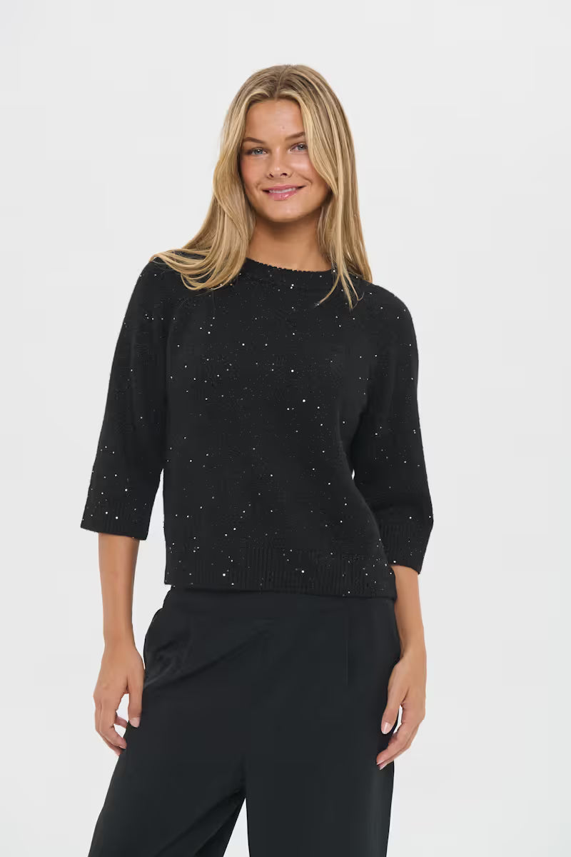 SAINT TROPEZ NovaSZ Pullover Black