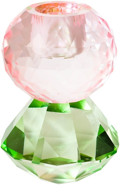 C’EST BON Crystal Holder, Baby Pink/Mint