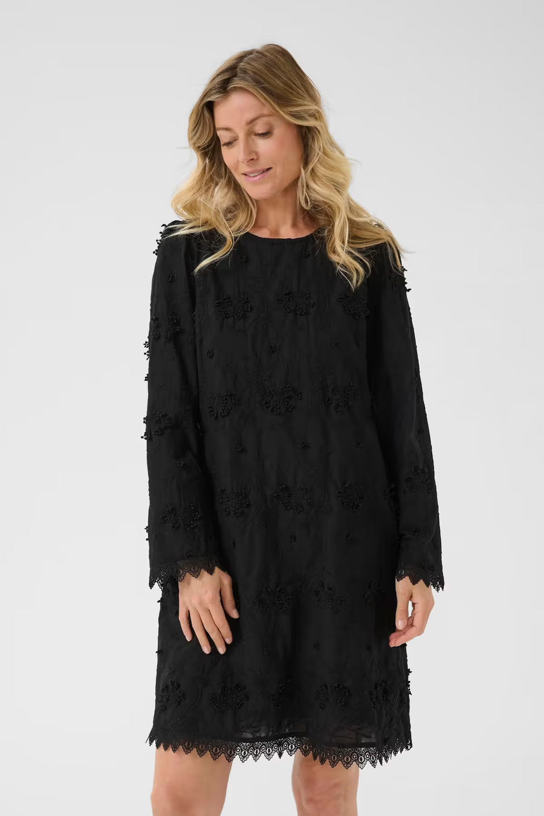 CREAM CRHilda Dress Pitch Black