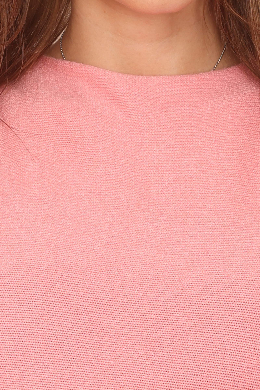 COPENHAGEN LUXE Classic Knit LS Sweater Pink