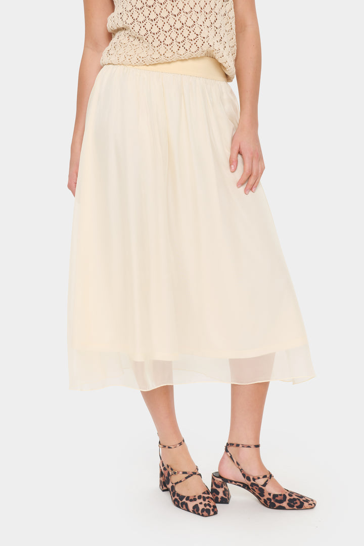 SAINT TROPEZ CoralSZ Skirt Vanilla Custard