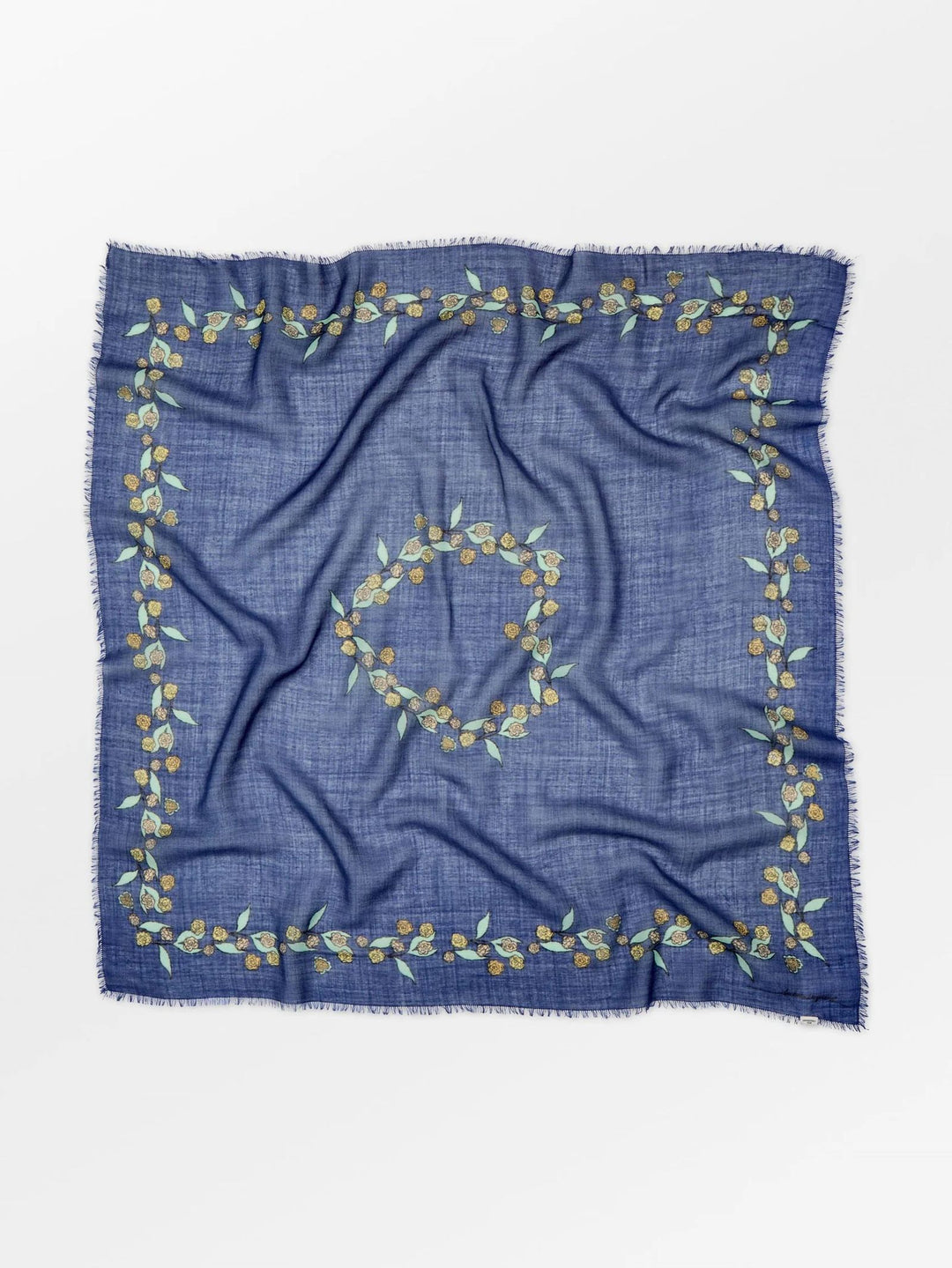 BECKSÖNDERGAARD Carna woo scarf Purple dark