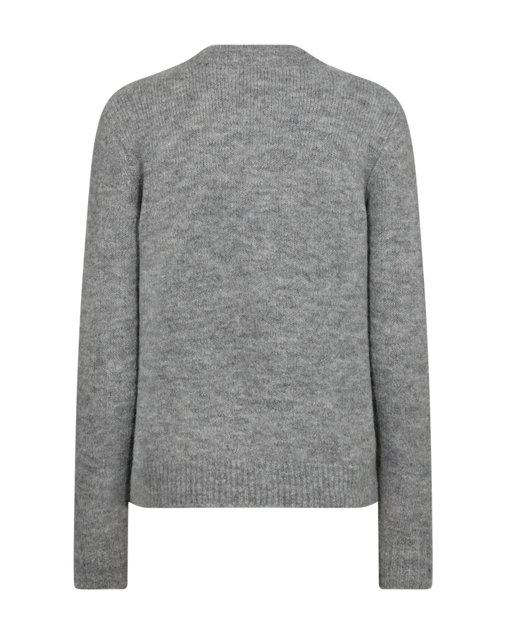 COPENHAGEN MUSE CMdiamond-Pullover Grey Melange