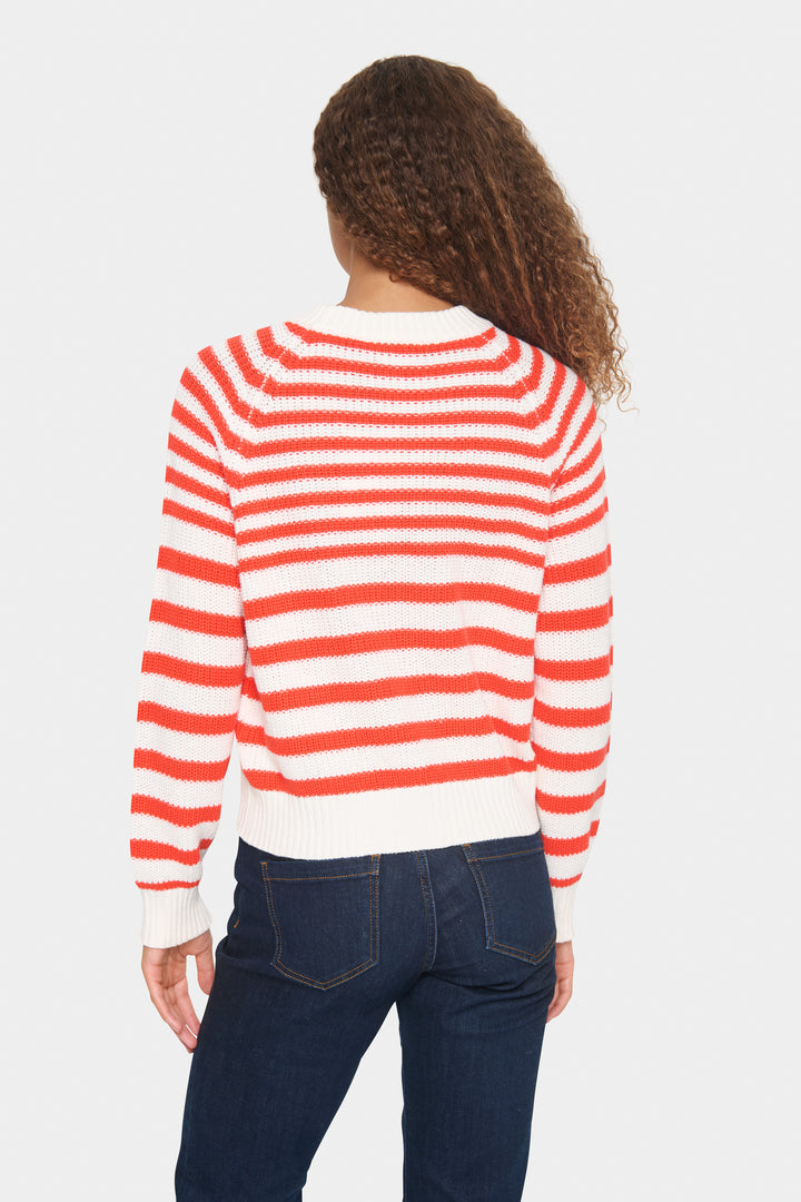 SAINT TROPEZ IbenmeiSZ Pullover Flame Scarlet