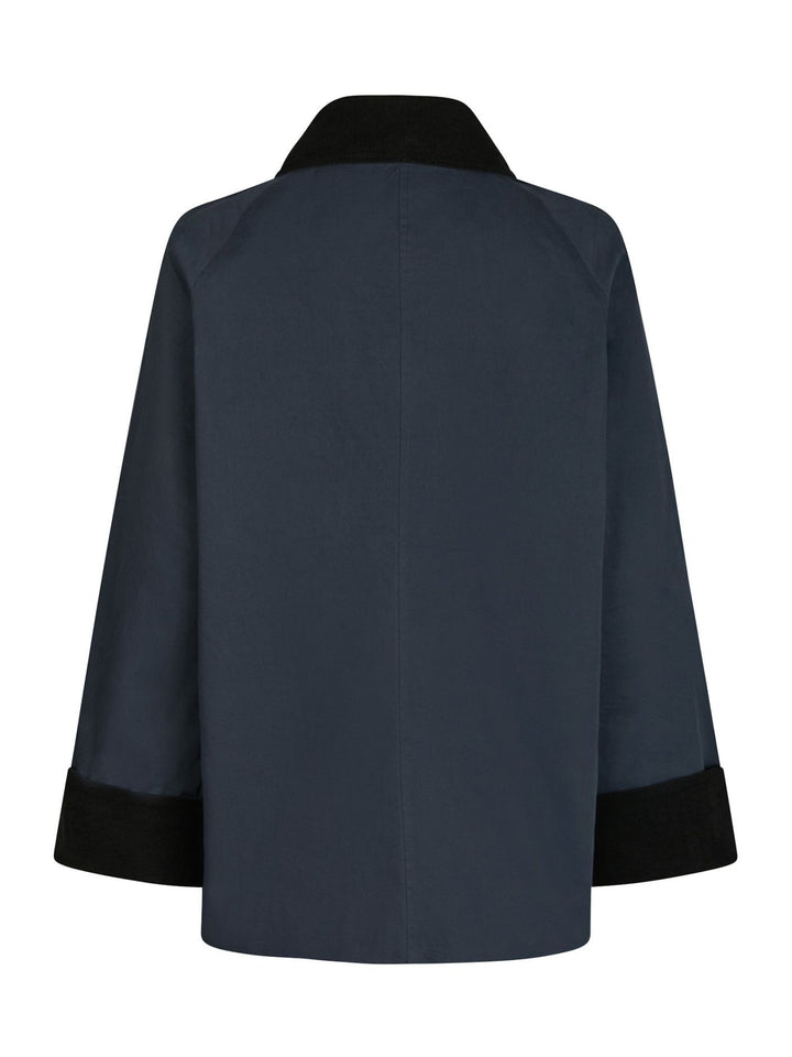 NEO NOIR Anastacia Cord Jacket Navy