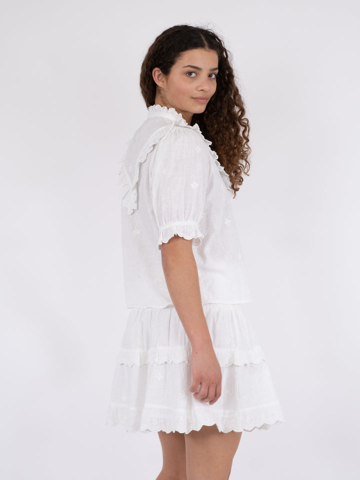 NEO NOIR Manet Blouse White