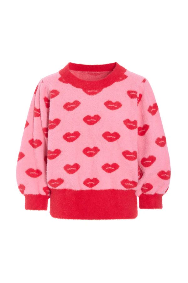 HUNKQN Lilou Blouse Kiss Me Art Print