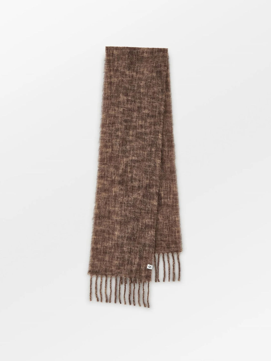 BECKSÖNDERGAARD Spacia Scarf Rain Drum Brown