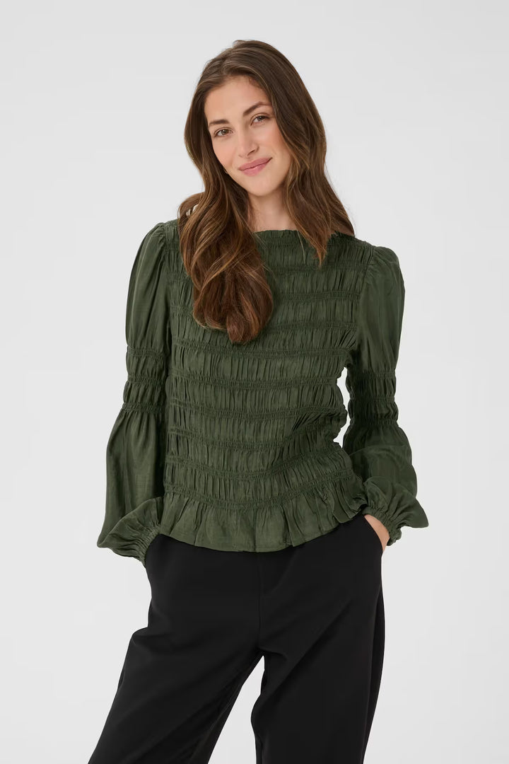 CREAM CRHenva Blouse Rifle Green