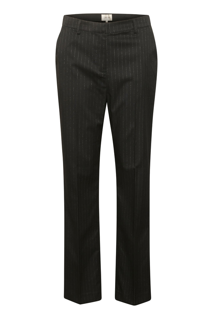 CREAM CRVanda Pant Deep Black Pinstripe