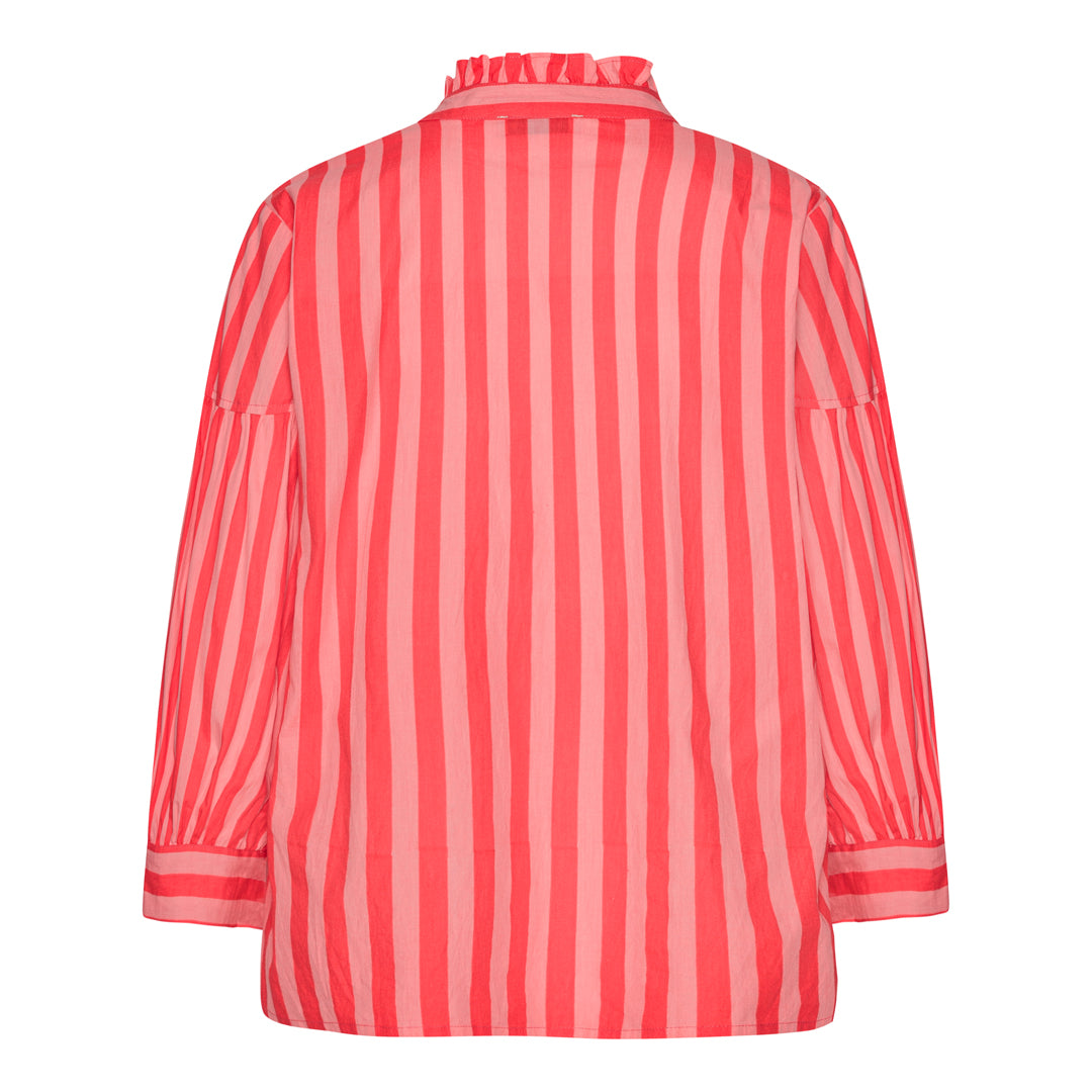 CONTINUE Ida Blouse Stripe Pink