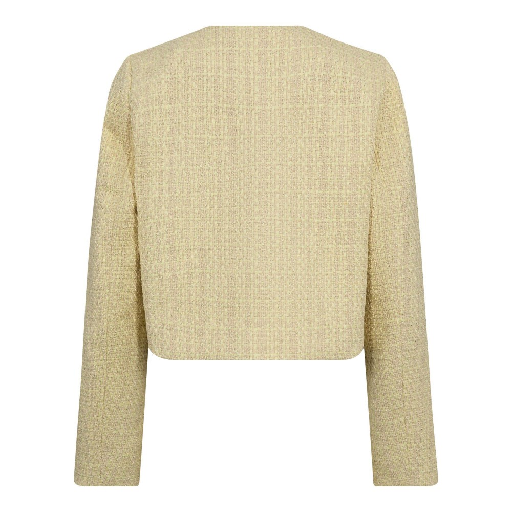 CO´COUTURE YaraCC Boucle Jacket Pastel Yellow