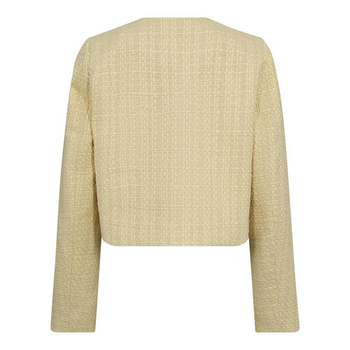 CO´COUTURE YaraCC Boucle Jacket Pastel Yellow