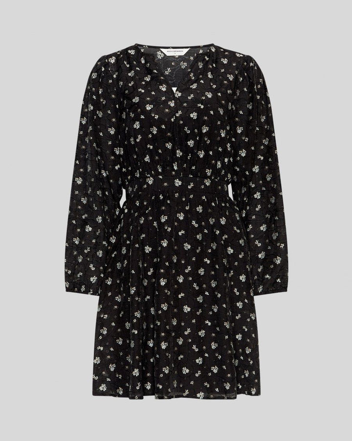 MSCH COPENHAGEN Nancy Dress AOP Egret Flower