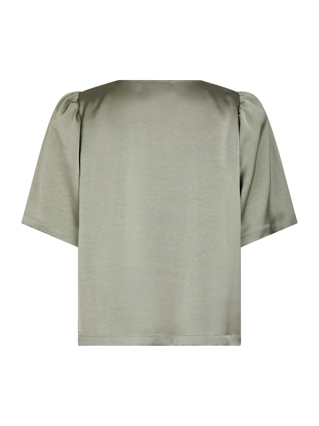 NEO NOIR Largo Heavy Saten Blouse Smoke Green