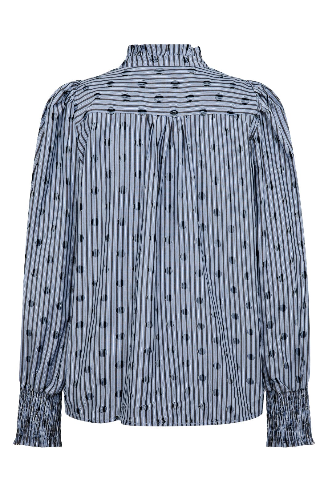 CO´COUTURE TrixieCC Dot V-shirt Blue