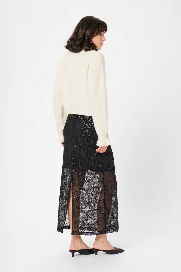 KAFFE KAcourson Knit Cardigan Chalk