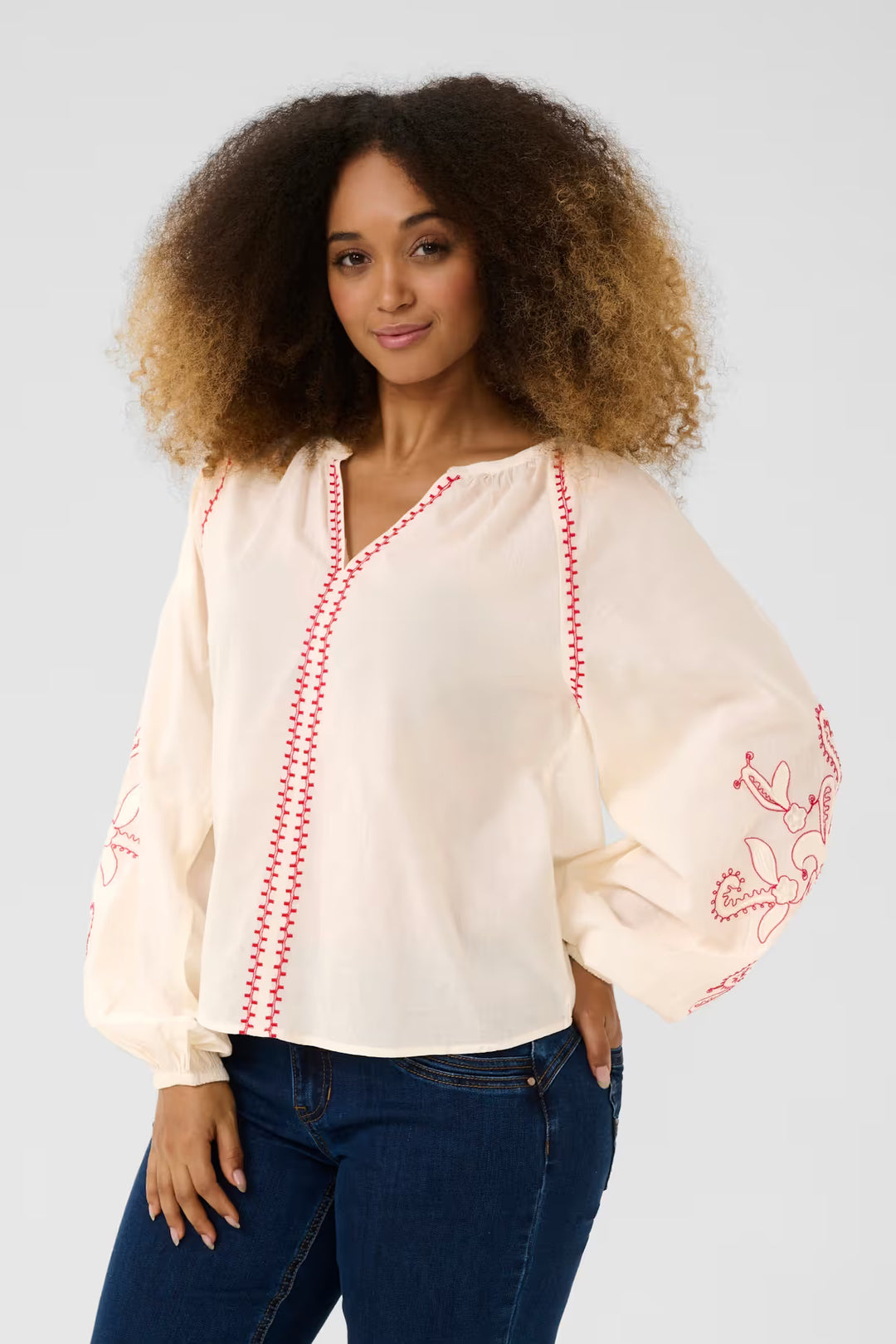 CREAM CRJessica Blouse Birch