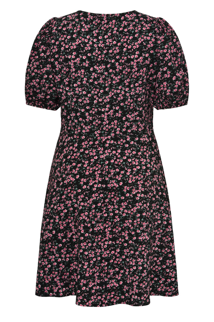 A-VIEW Gino Dress Black/Pink