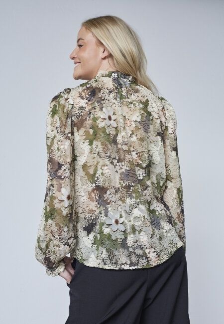 Sisters Point Elza-Ls Flower Khaki