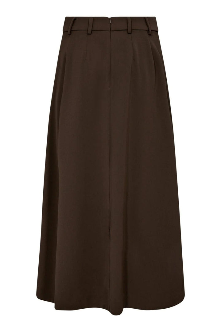 CO´COUTURE AnyaCC Pleat Skirt Mocca