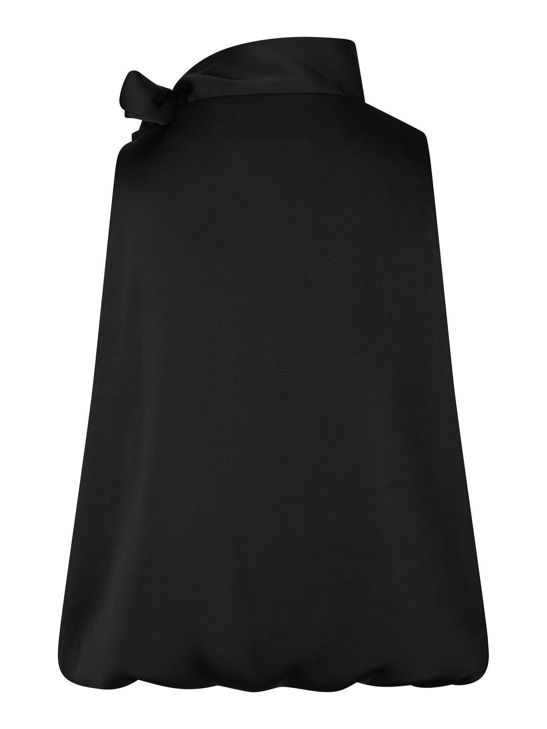 NEO NOIR Veda Drapy Satin Top Black
