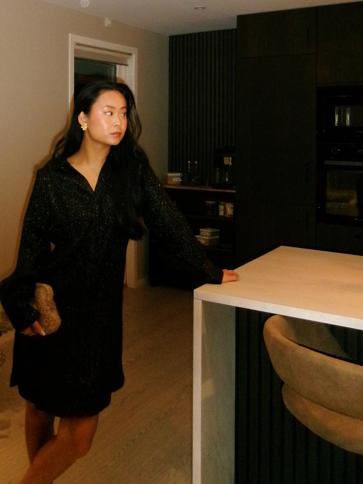 LEVETE ROOM LR-Otis 1 Kjole Black