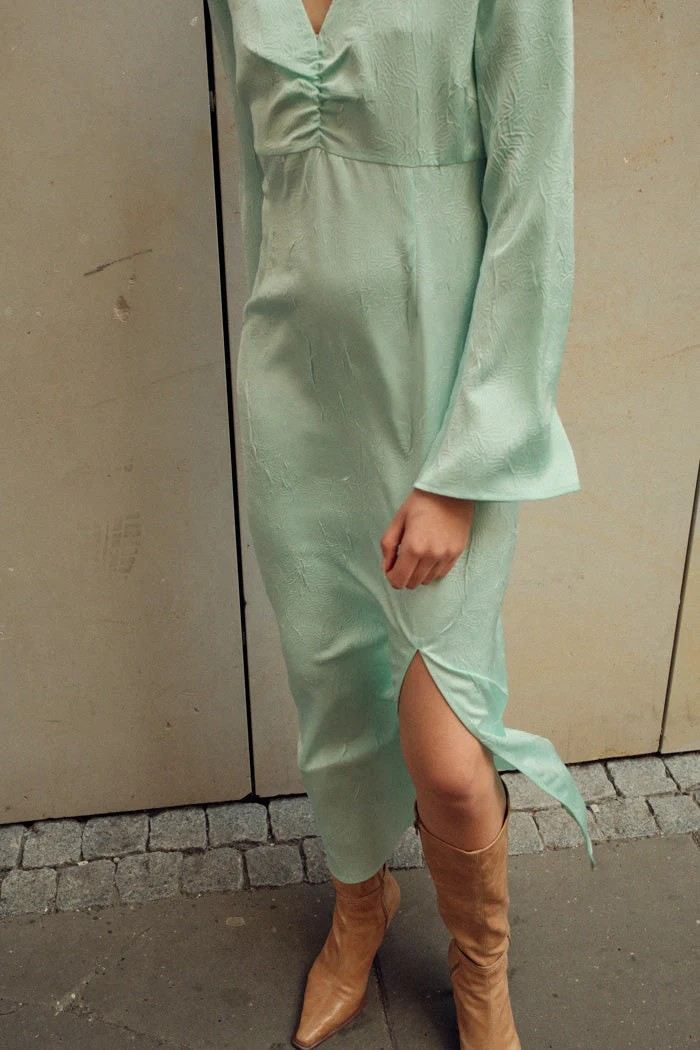 NOELLA Kamey Dress Blue Light