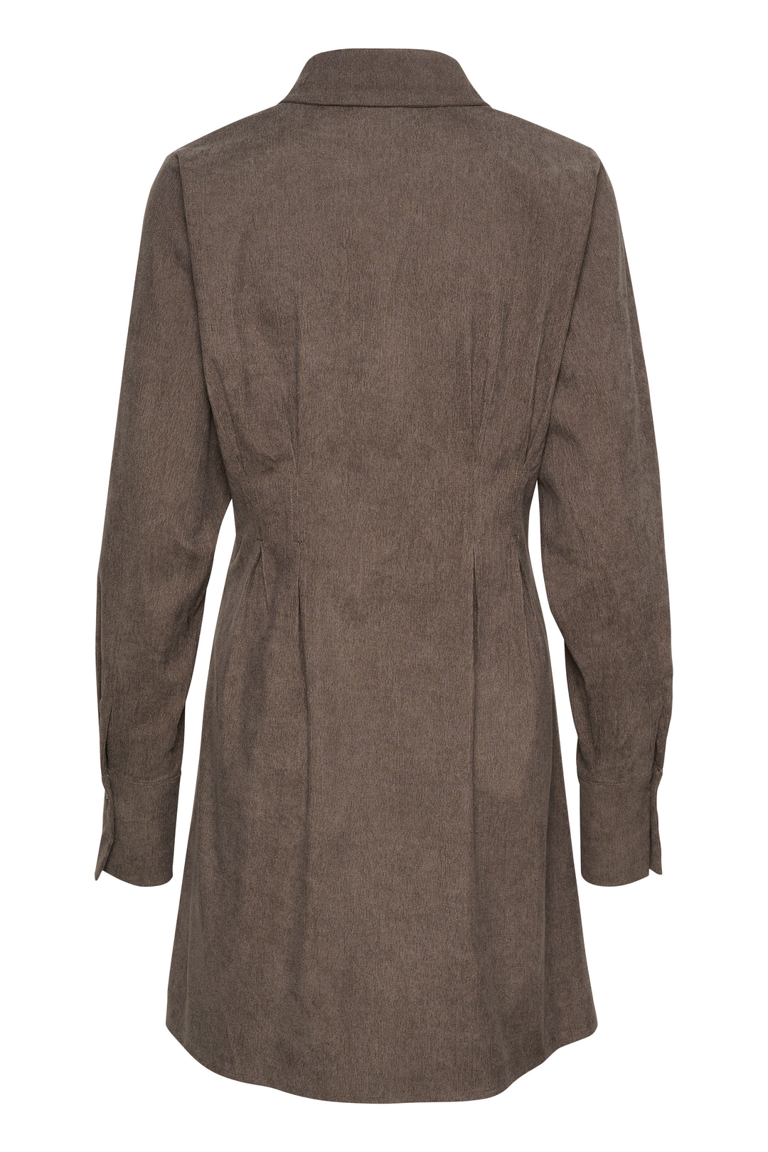 KAFFE KAhermine Shirt Dress Major Brown C.