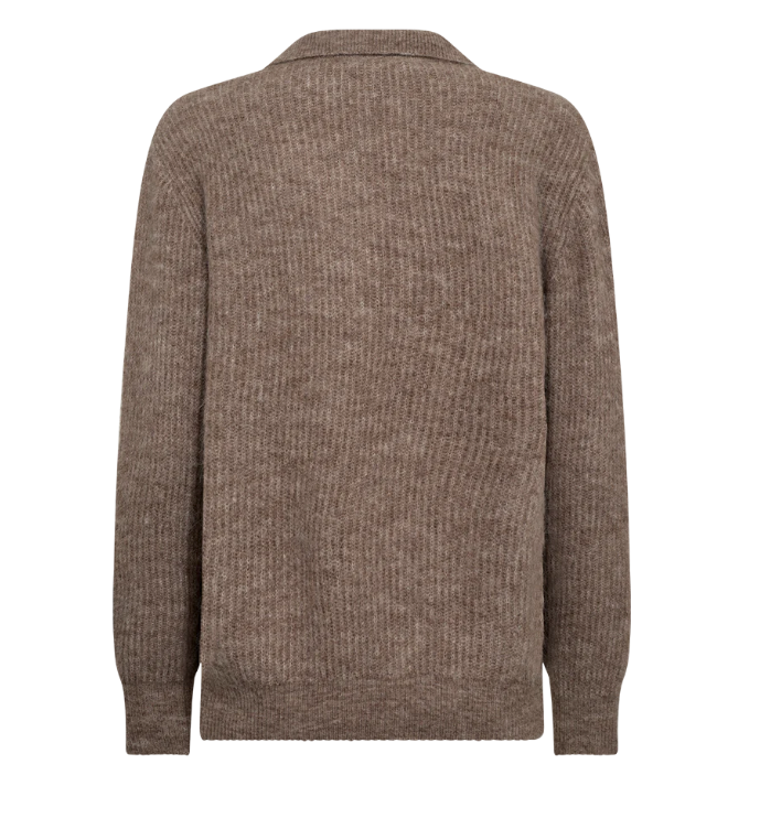 FREEQUENT FQHill-Pullover Morel Melange