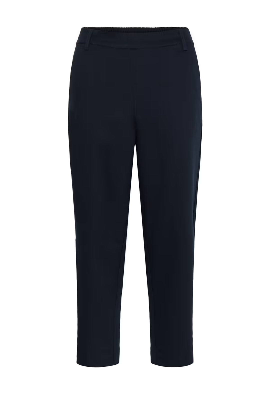 KAFFE KAsakura HW Cropped Pants Midnight Marine