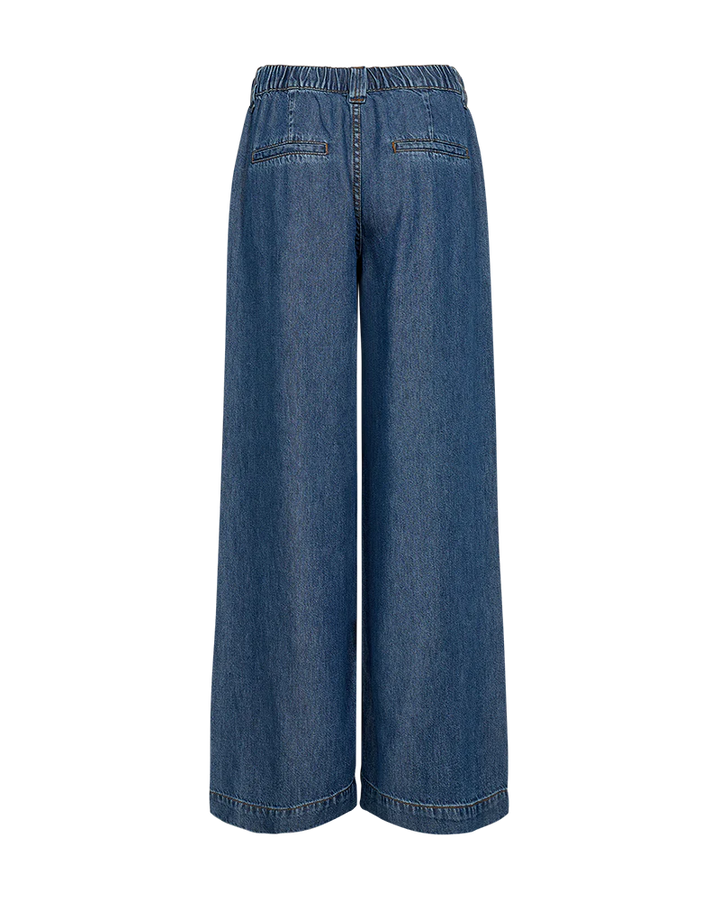 FREEQUENT FQmilo-Pants Medium Blue Denim