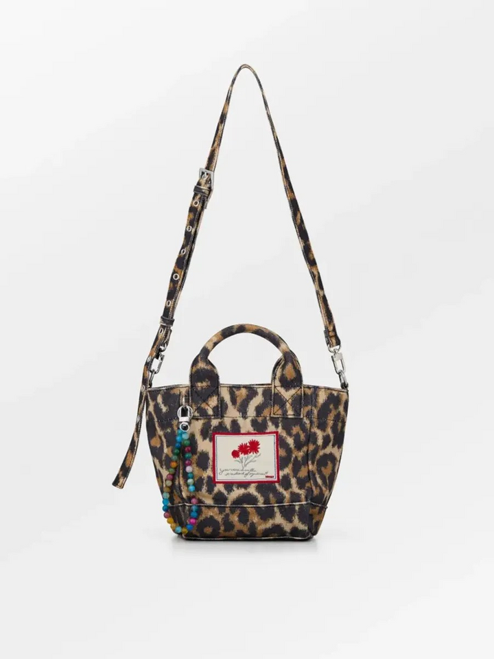 BECKSÖNDERGAARD Leopa Canvas Gabby Bag Black