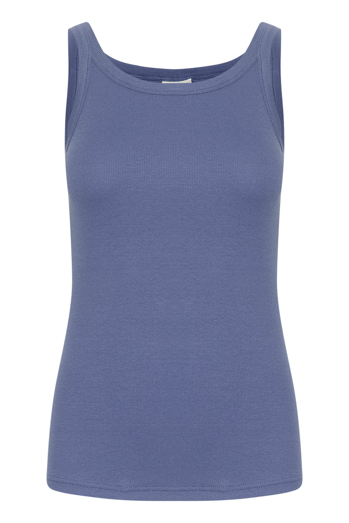 KAFFE KAcarna Tank Top Blue Indigo