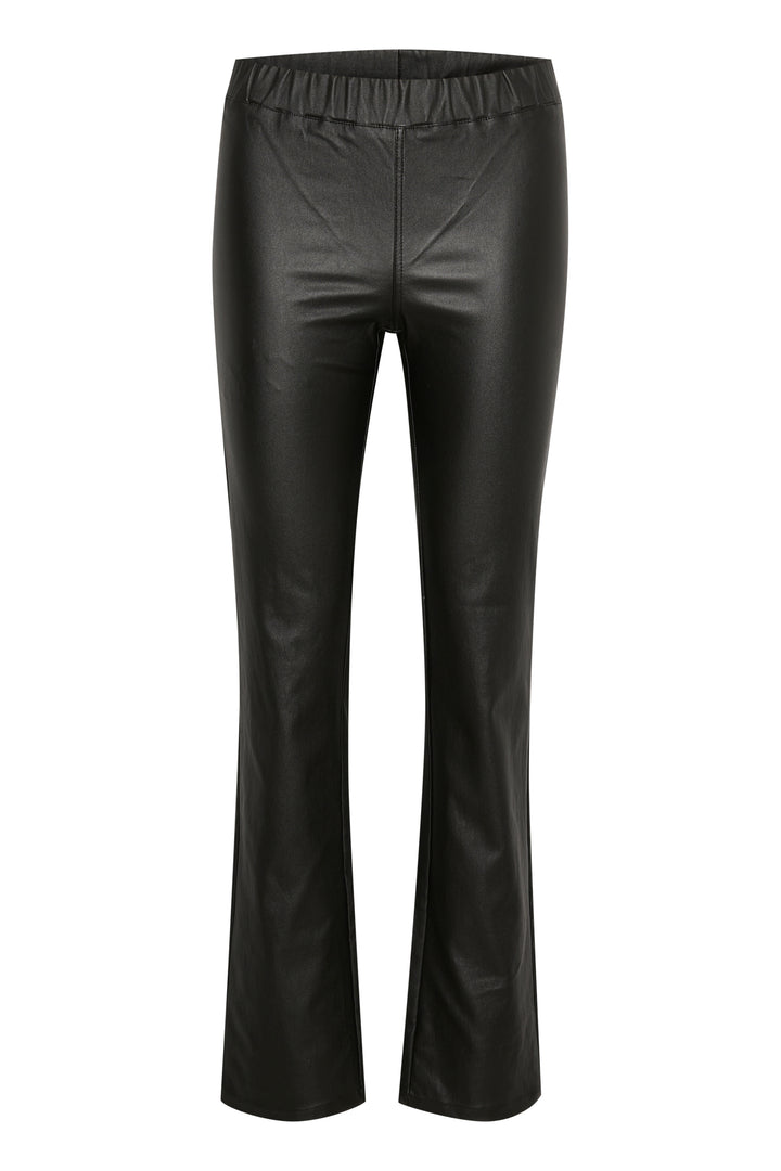 KAFFE KAada Flared Pants Black Deep