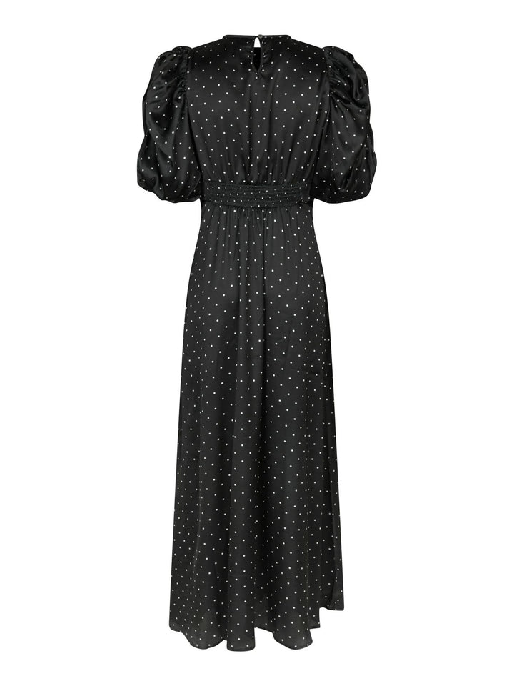 NEO NOIR Kikka Dot Dress Black